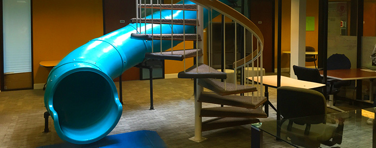tube-slide-office-design